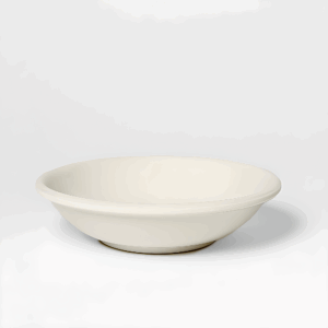 White Stipple Application Dish